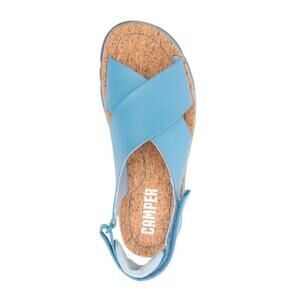 CAMPER Oruga Blue Sandals Slingback Size 9
